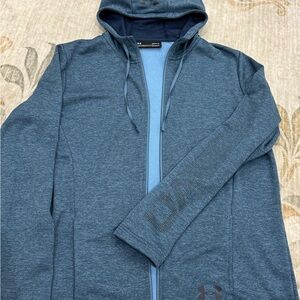 Under Armour Men's Zip-Up Sweater in Blue